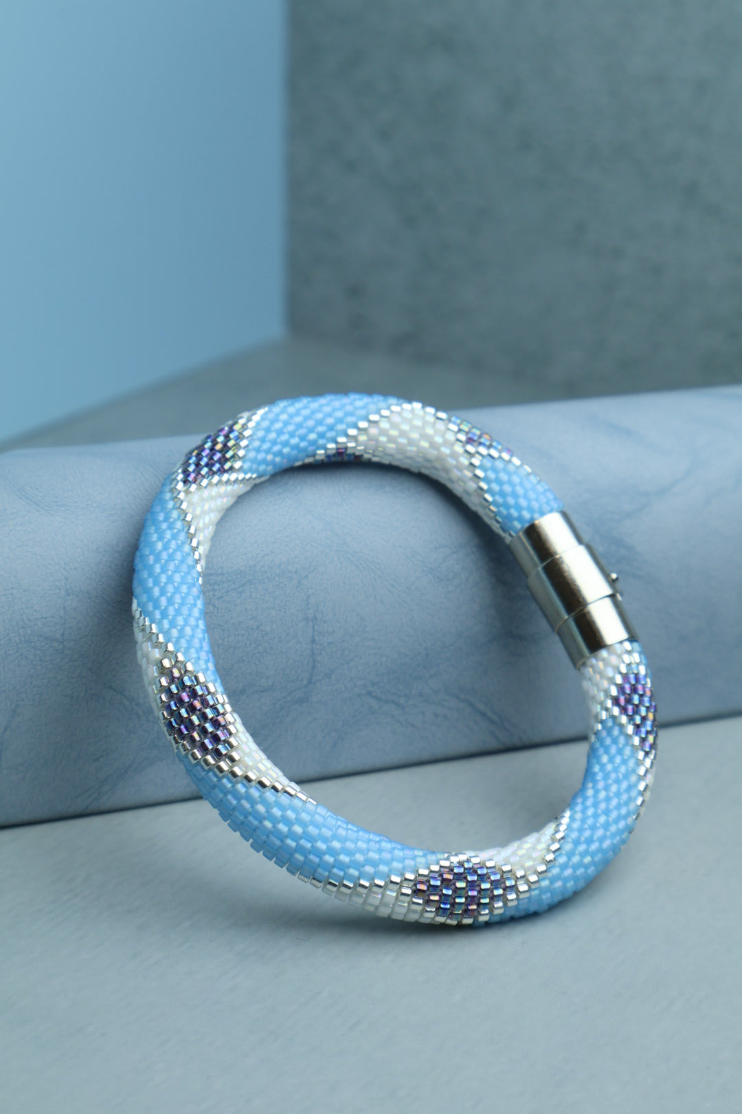 Elegant Rope Bracelet | Handmade Beaded Crochet Bracelet